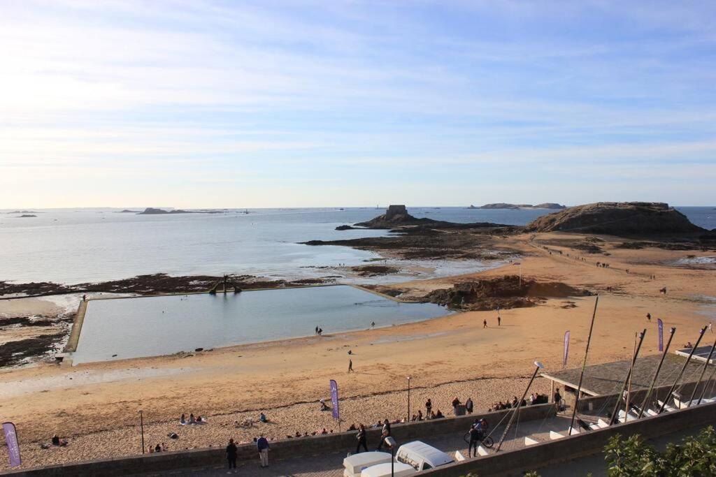 Escapade Romantique Et Gourmande-St Malo, Mer 150M Saint-Malo Bagian luar foto